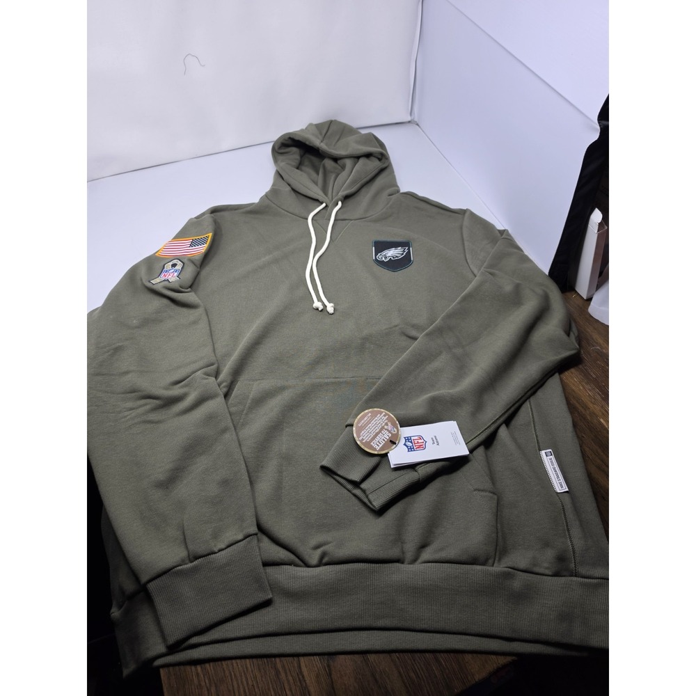 Nike Philadelphia Eagles Salute to Service Hoodie Authentic Sz XL